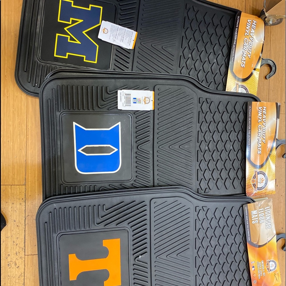 Sports team car mats